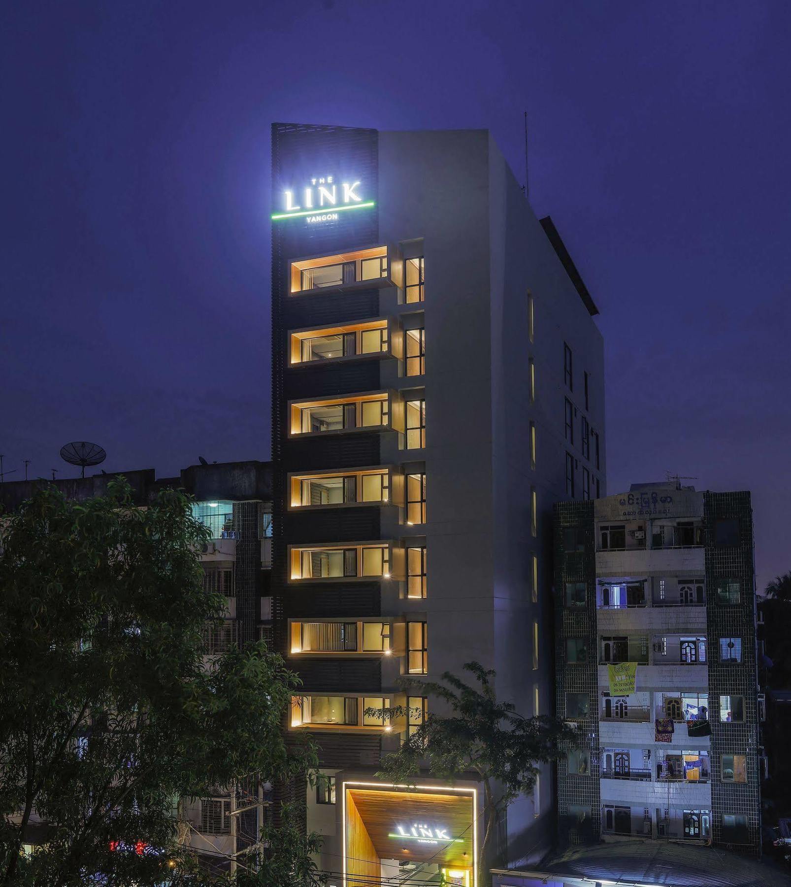 The Link Yangon Boutique Hotel Ngoại thất bức ảnh
